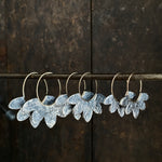 Lunar Bloom Earrings with 14k wires