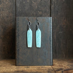 Galaxy Drop Earrings with Amazonite