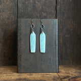 Galaxy Drop Earrings with Amazonite